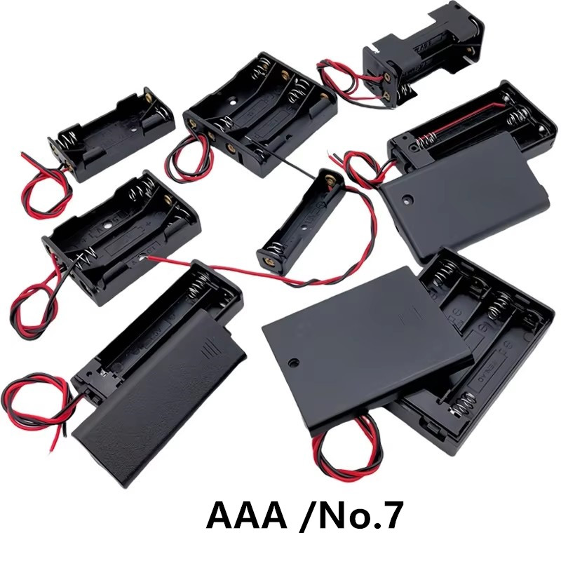 Battery Case Storage - Boîtier de rangement pour piles AAA/N°7