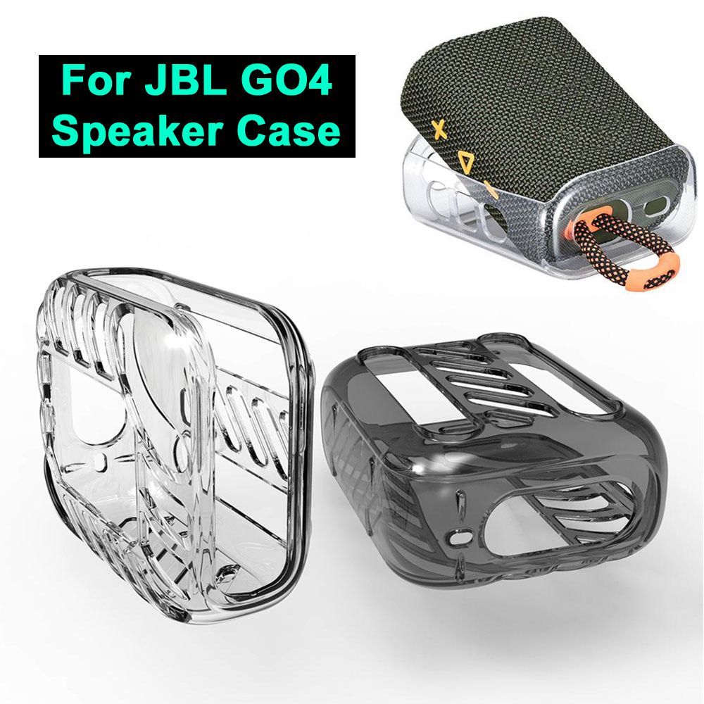 Jbl Speaker Go 4 - Étui Transparent en TPU pour haut-parleur