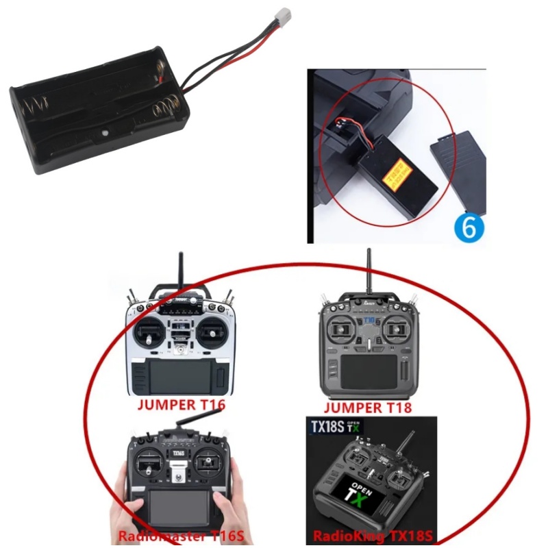 Boîtier de batterie RadioMaste - Battery Case Storage avis et prix