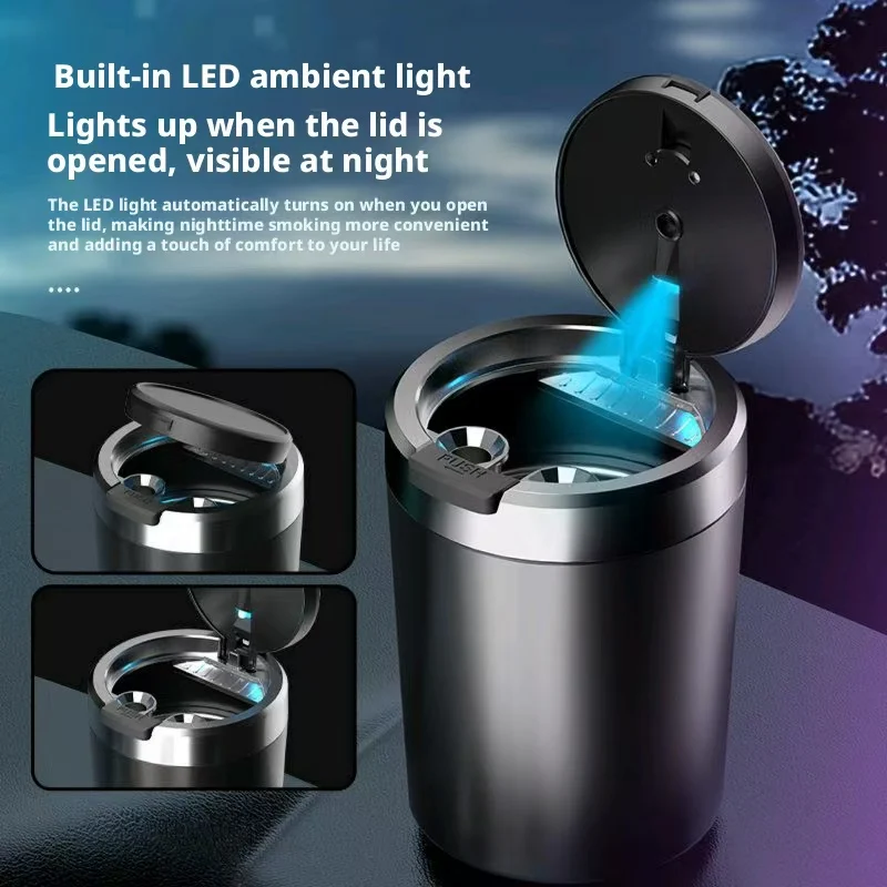 Cendrier de voiture LED portab - Vape Decoration avis et prix