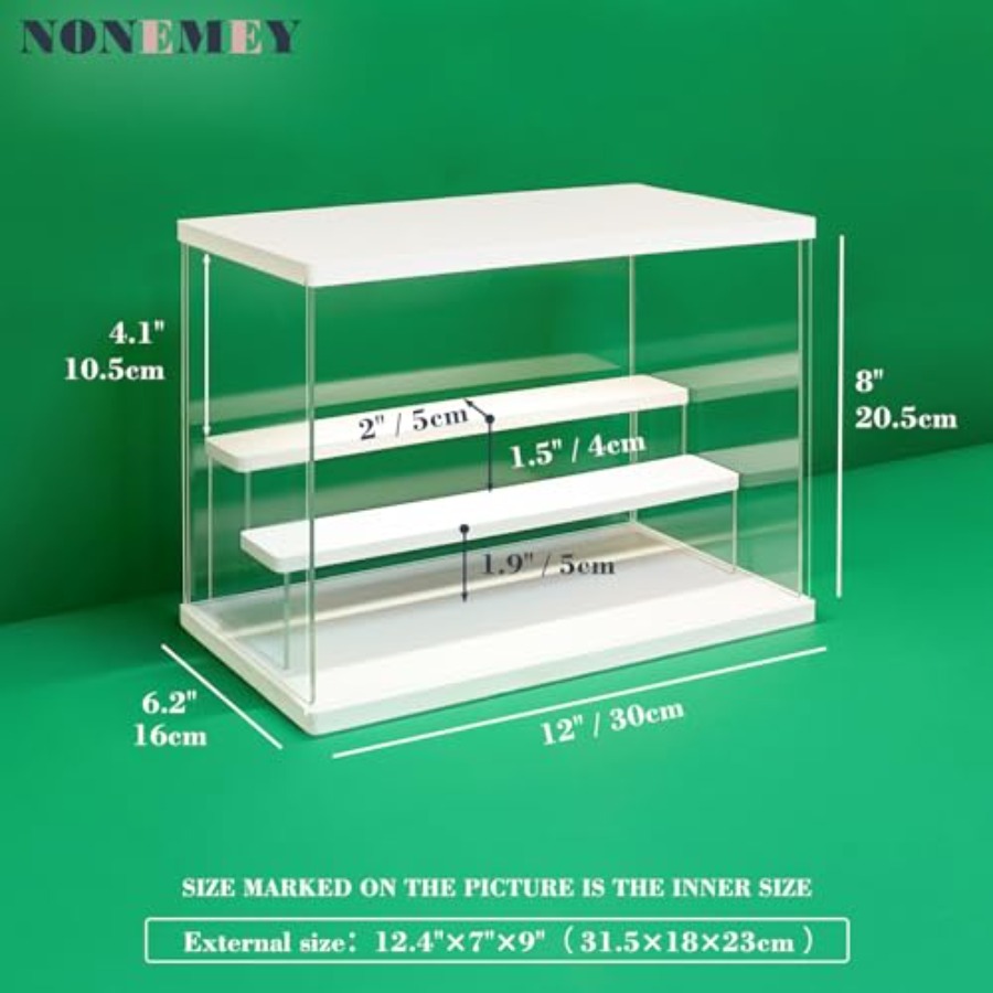 Vitrine d'exposition en acryli - Battery Case Storage avis et prix